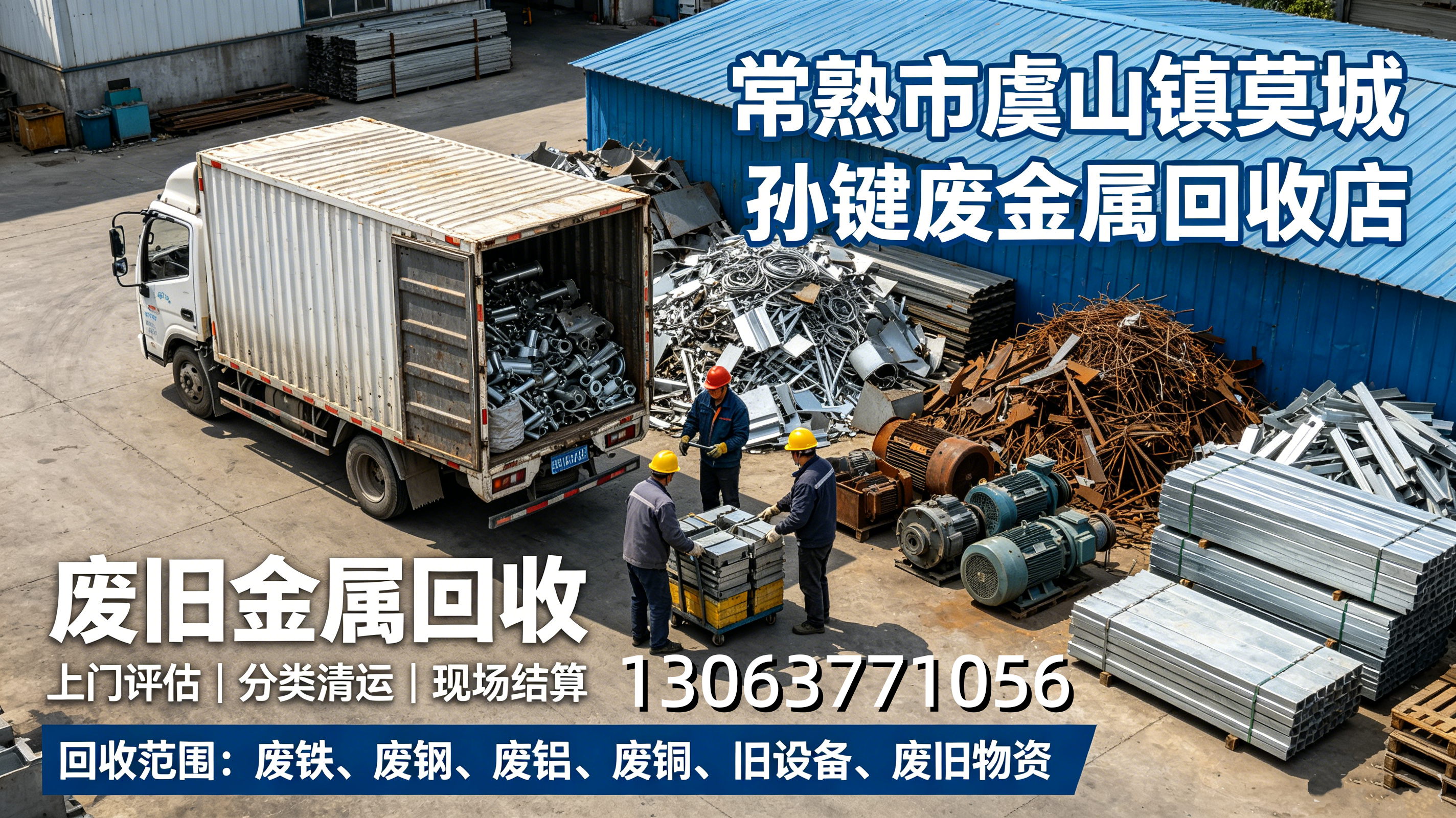 莫城孙键废金属回收